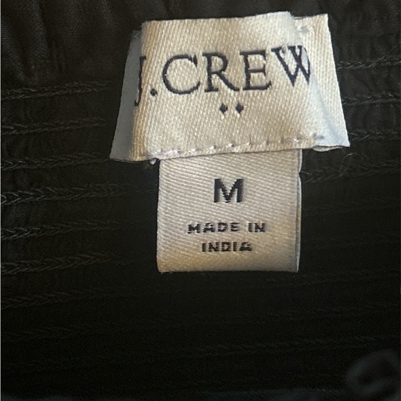 J. Crew Brown and Black Smocked Mini Sundress - Picture 7 of 7